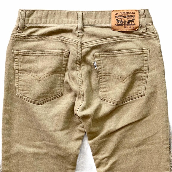 NICE - LEVI'S 511 Knit SOFT Jeans Tan 29x29 - Picture 4 of 4